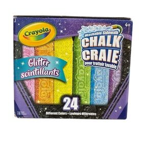 Crayola Washable Glitter Chalk Set